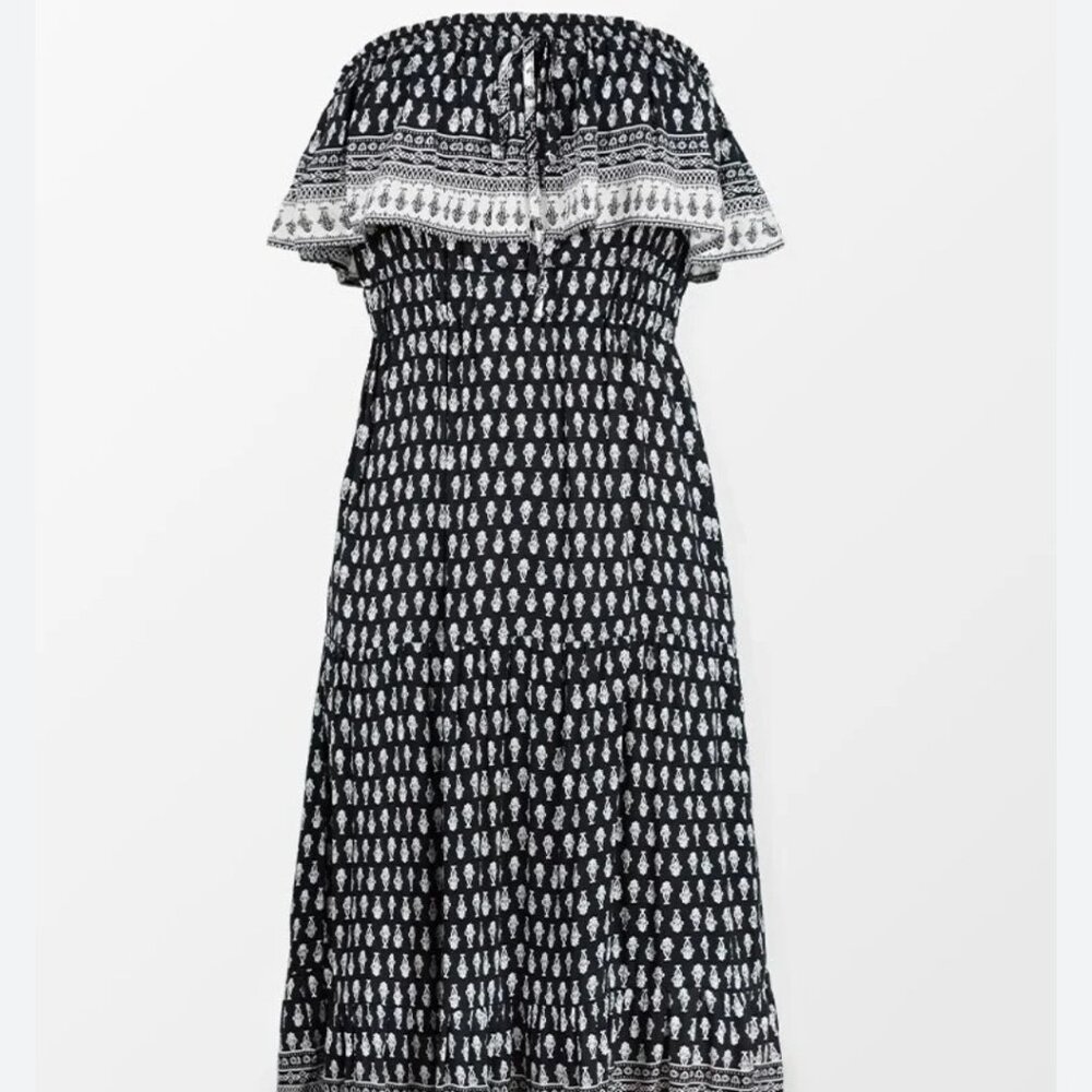 Brand new cupshe strapless bohemian midi dress
